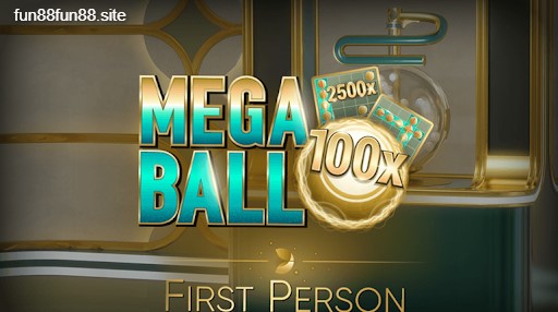 Giao diện chơi Mega Ball tại Fun88
