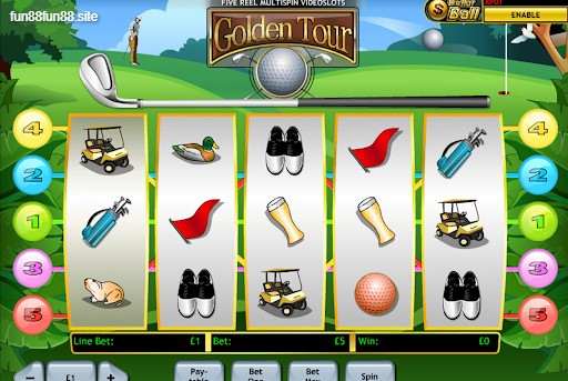 Game Golden Tour cực kỳ dễ chơi 
