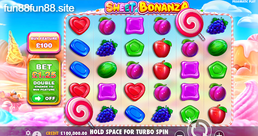 Tham gia Fun88 trải nghiệm game Sweet Bonanza