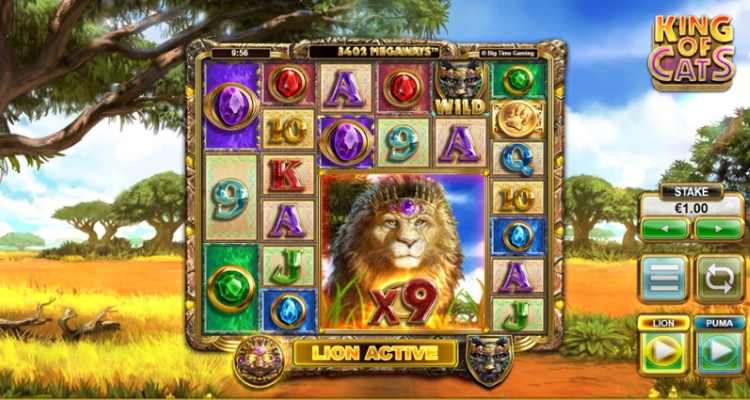 slot game King of Cats Megaways