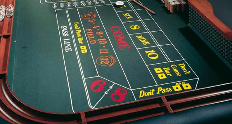 bàn cược Craps