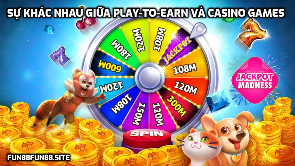 Play-to-Earn và Casino Games