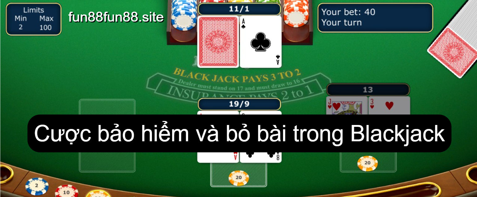 Bỏ bài trong Blackjack