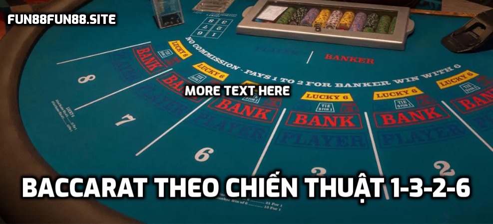 Chiến thuật 1-3-2-6 Baccarat