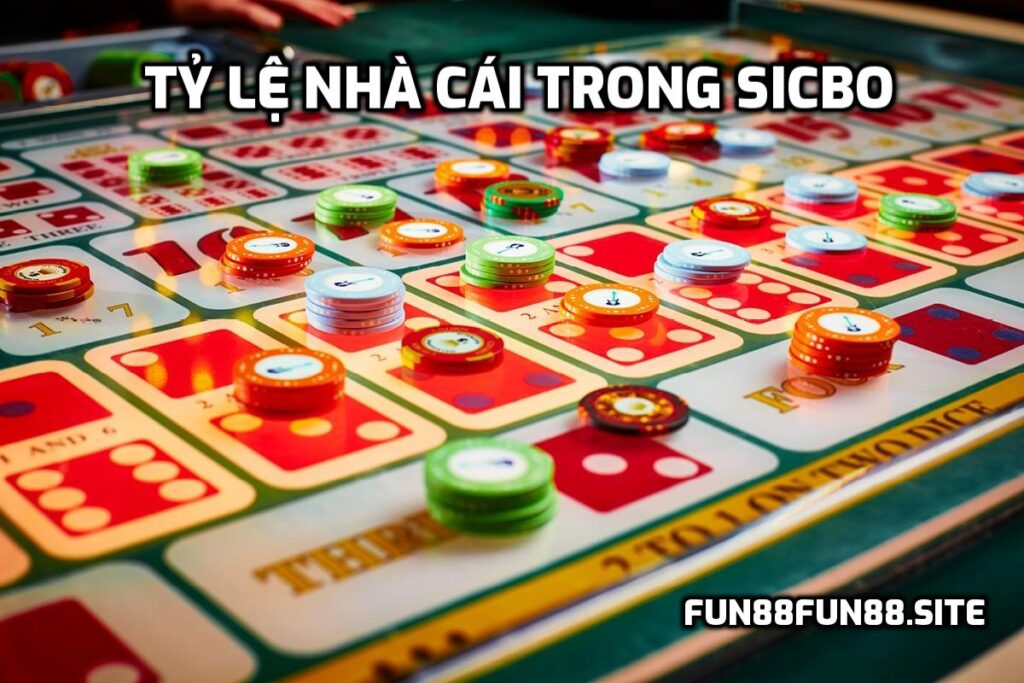 Tỷ lệ nhà cái trong Sicbo